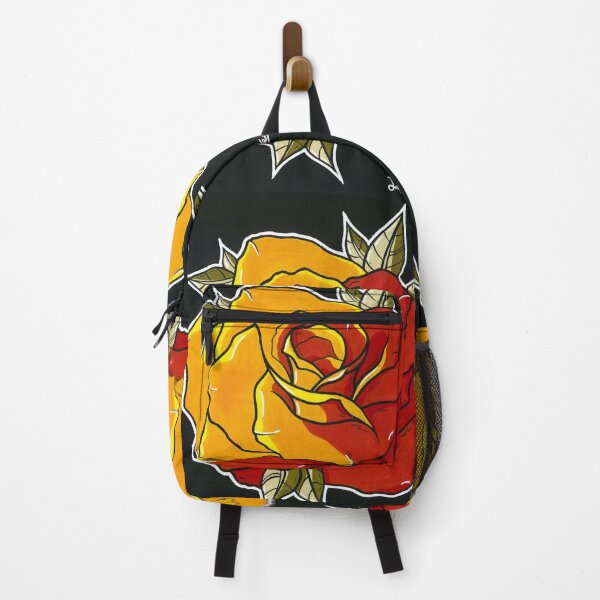 Item preview, Red Rose — Neo Traditional Illustration on Black Background designed and sold by David Mateo ArtWorks.