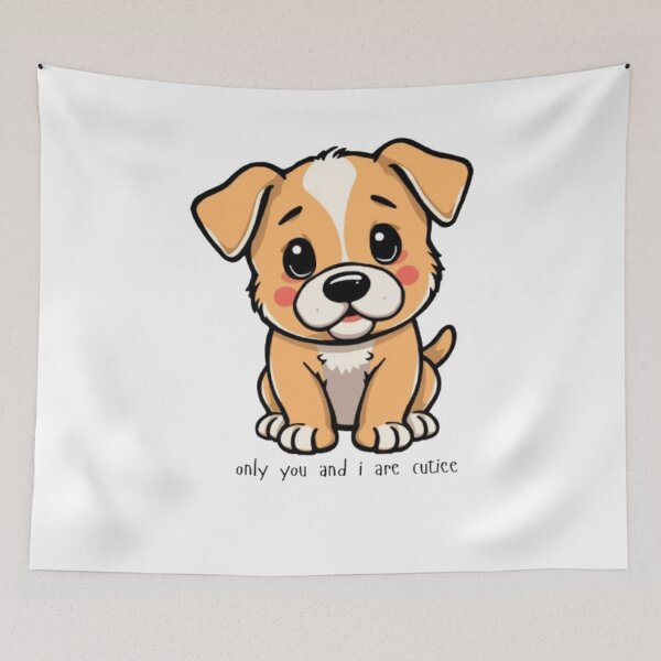 Item preview, Only You And I are Cutiee Cute Puppy Shirt | Sweet Dog Lover Tee | Gift for Dog Mom designed and sold by SOLIORA  ATELIER.