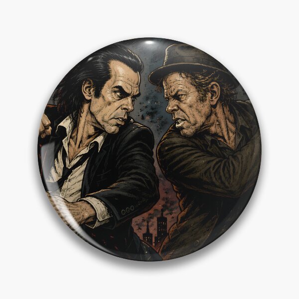Item preview, Nick Cave vs. Tom Waits - No Mercy! designed and sold by Wanderdreaming.