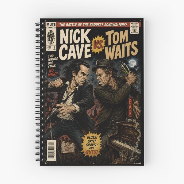 Item preview, Nick Cave vs. Tom Waits - No Mercy! designed and sold by Wanderdreaming.