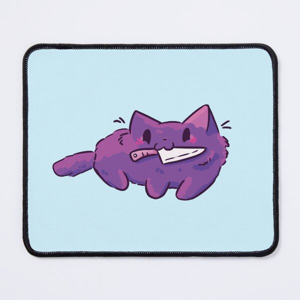 Item preview, Mischievous Knife Cat designed and sold by ZephyrVyn.