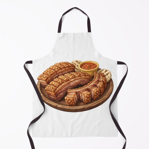 Item preview, Chicharrón with Arepita — Colombian Fried Pork | Chicharrón Colombiano designed and sold by ColombianaShop.