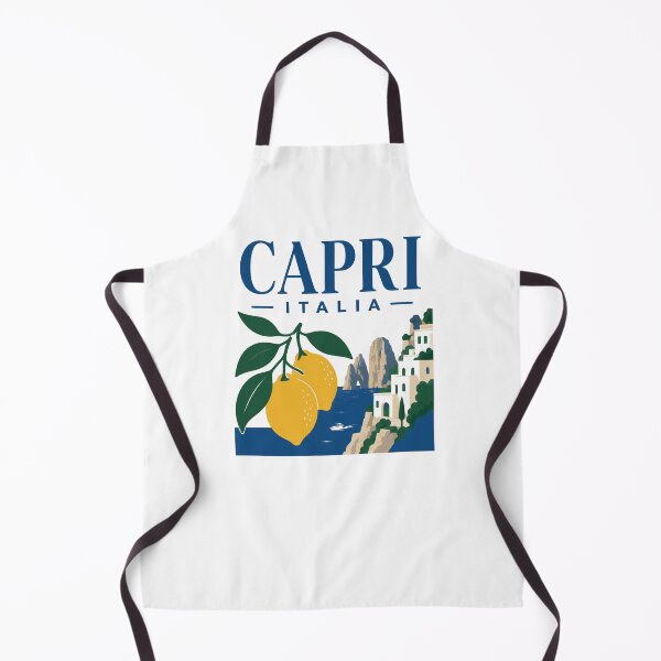 Item preview, Capri Italia Retro Island Lemon Souvenir Graphic designed and sold by JackCurtis1991.