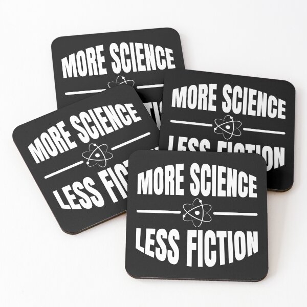 Item preview, Science Lover More Science Less Fiction Gift designed and sold by ScienceCorner.
