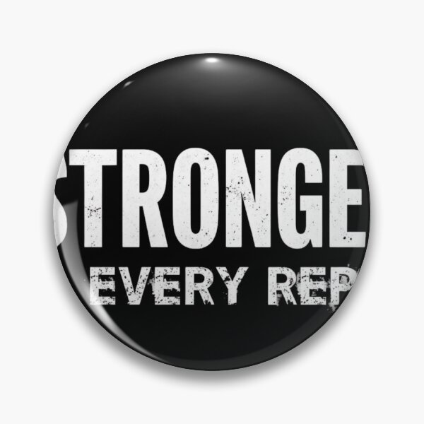 Item preview, Stronger Every Rep Exciting It’s Powerful | Motivation Design designed and sold by guchieworldcollection.