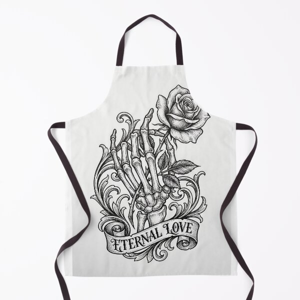 Item preview, Skeleton hand holding blooming rose designed and sold by JOTAMIKE.