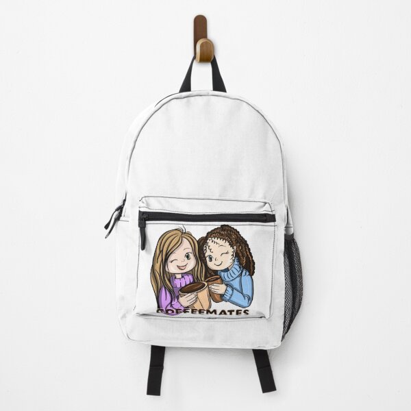 Item preview, Coffee mates girls who loves coffee t shirt stickers designed and sold by Maryart8.