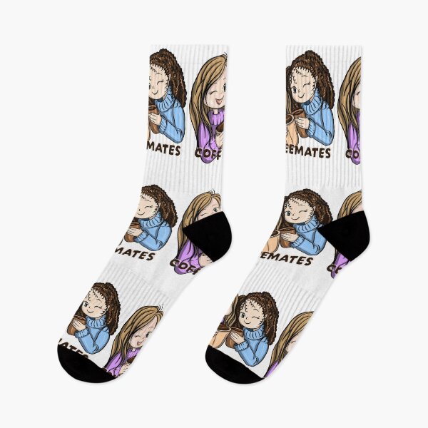 Item preview, Coffee mates girls who loves coffee t shirt stickers designed and sold by Maryart8.