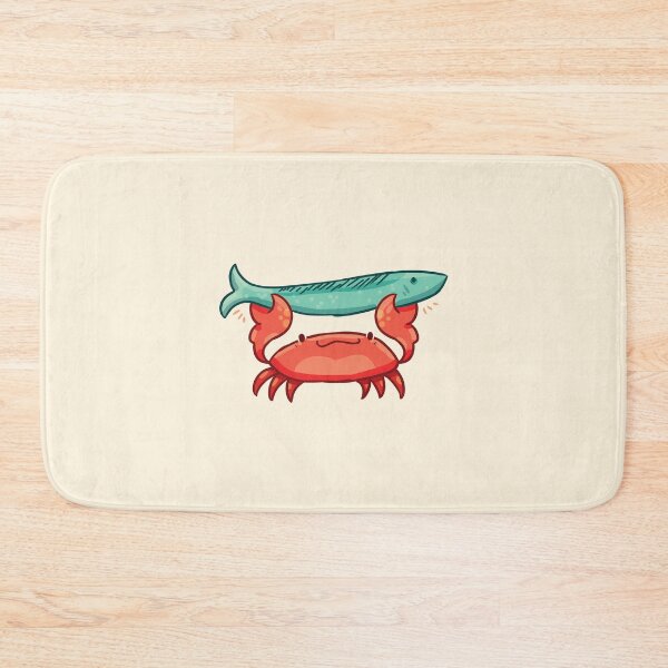 Item preview, Crab Holding Fish designed and sold by ZephyrVyn.