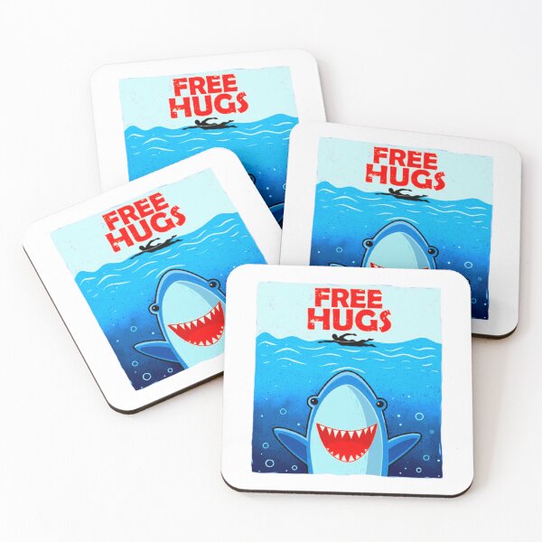 Item preview, SHARK - FREE HUGS designed and sold by KOTB10.