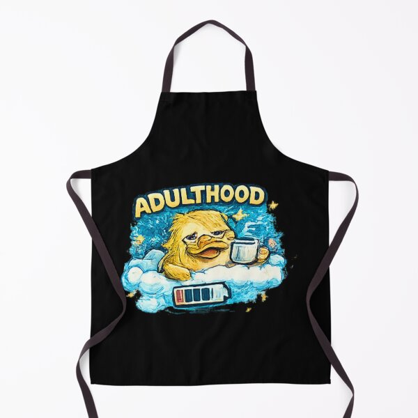 Item preview, Adulthood Exhausted Duck Coffee Mood designed and sold by Hobby-up.