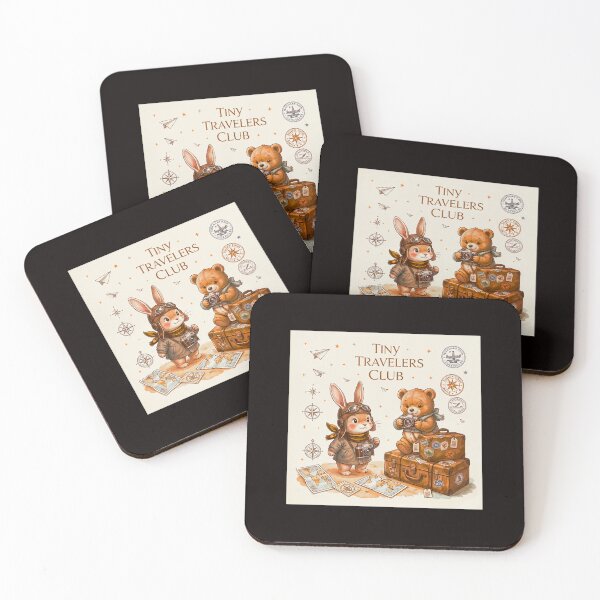 Item preview, Tiny Travelers Club for Dreamers & Little Explorers #1 designed and sold by Helios Be. Lavsh.
