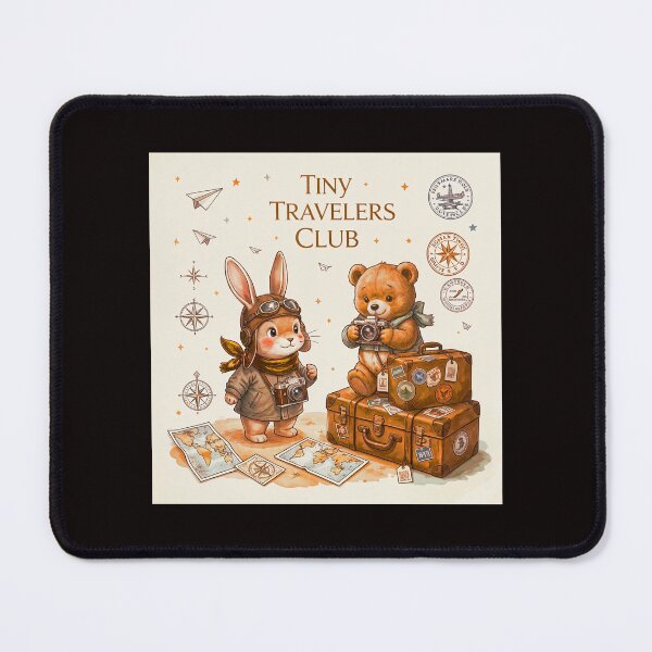 Item preview, Tiny Travelers Club for Dreamers & Little Explorers #1 designed and sold by Helios Be. Lavsh.