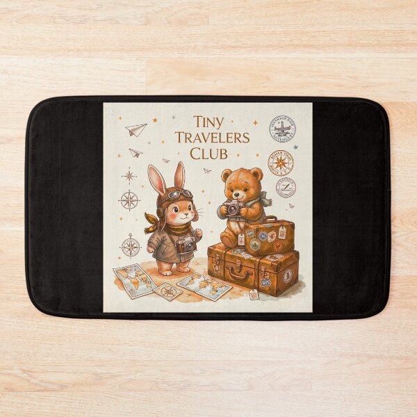 Item preview, Tiny Travelers Club for Dreamers & Little Explorers #1 designed and sold by Helios Be. Lavsh.