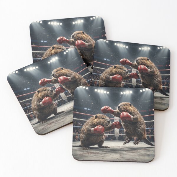 Item preview, Boxing Beavers designed and sold by Tridentulus.