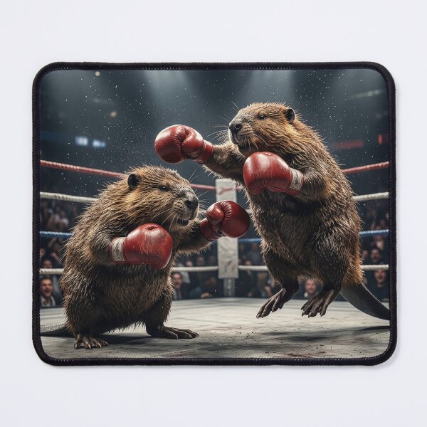 Item preview, Boxing Beavers designed and sold by Tridentulus.