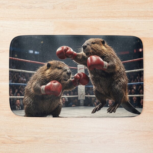 Item preview, Boxing Beavers designed and sold by Tridentulus.