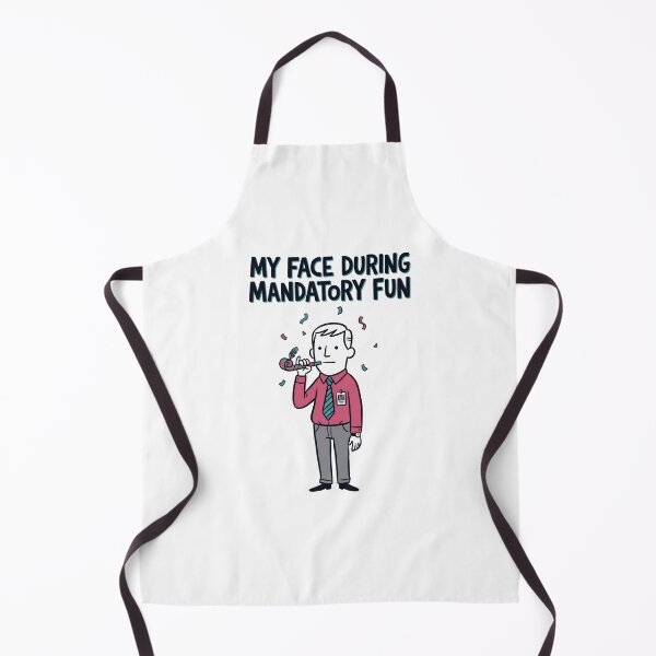 Item preview, My Face During Mandatory Fun Deadpan Office Worker designed and sold by Fenay Designs.
