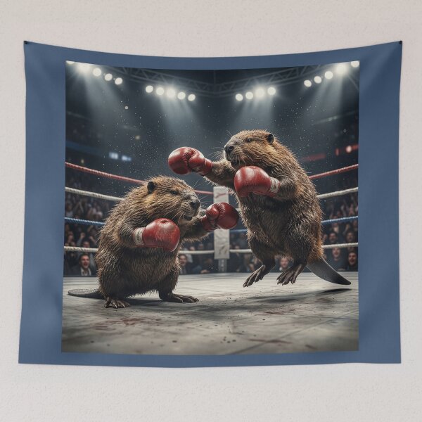 Item preview, Boxing Beavers designed and sold by Tridentulus.