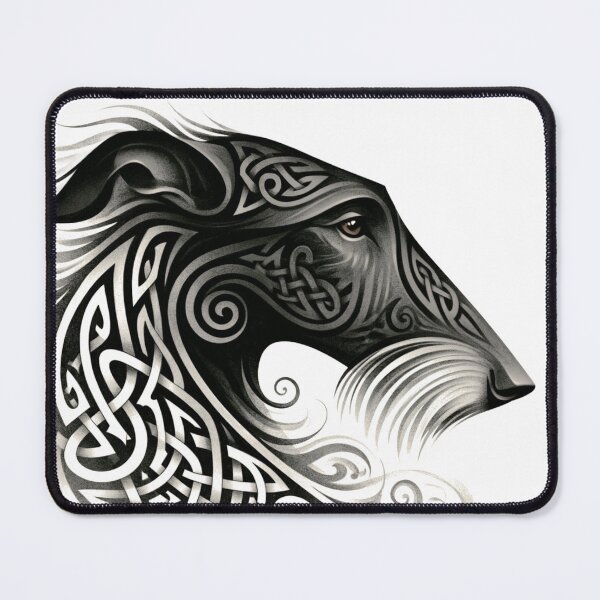 Item preview, Head of a Celtic Scottish deerhound designed and sold by aghnadarragh.