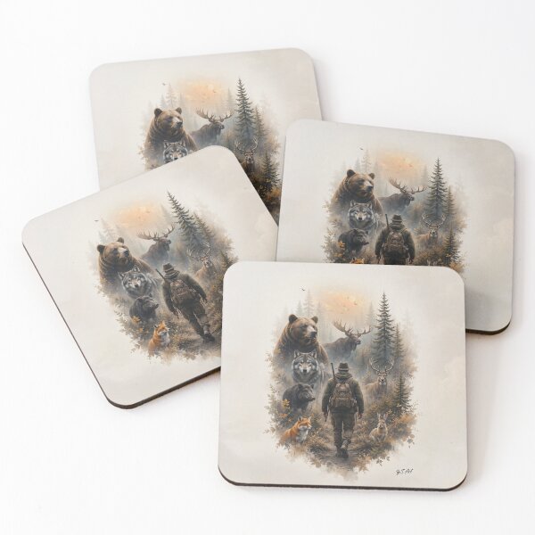 Item preview, The Hunter , Into the Wild Silence  designed and sold by TammyHunterArt.