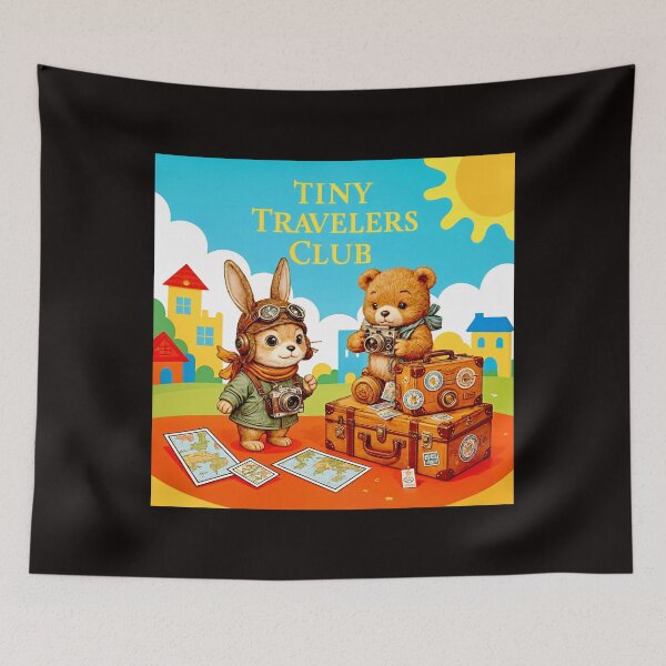 Item preview, Tiny Travelers Club for Dreamers & Little Explorers #2 designed and sold by Helios Be. Lavsh.