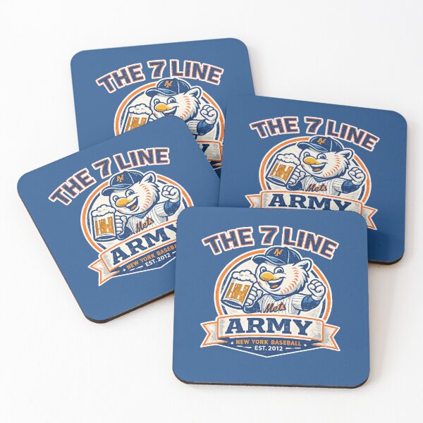 Item preview, The 7 Line Army Vintage New York Baseball Beer Fan Shirt designed and sold by GhostDawgs.