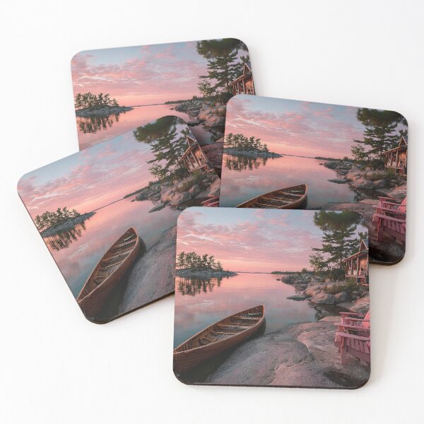 Item preview, Muskoka Lake Ontario Golden Evening Escape designed and sold by daila70.