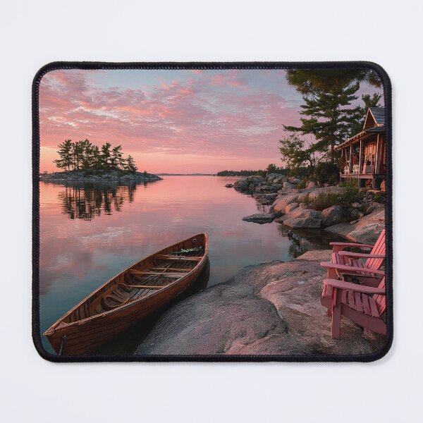 Item preview, Muskoka Lake Ontario Golden Evening Escape designed and sold by daila70.