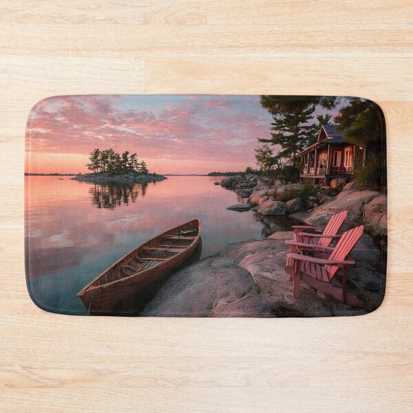 Item preview, Muskoka Lake Ontario Golden Evening Escape designed and sold by daila70.