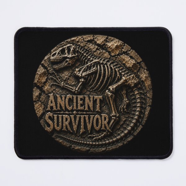 Item preview, Ancient Survivor Prehistoric Skeleton Design designed and sold by Spyshirt.