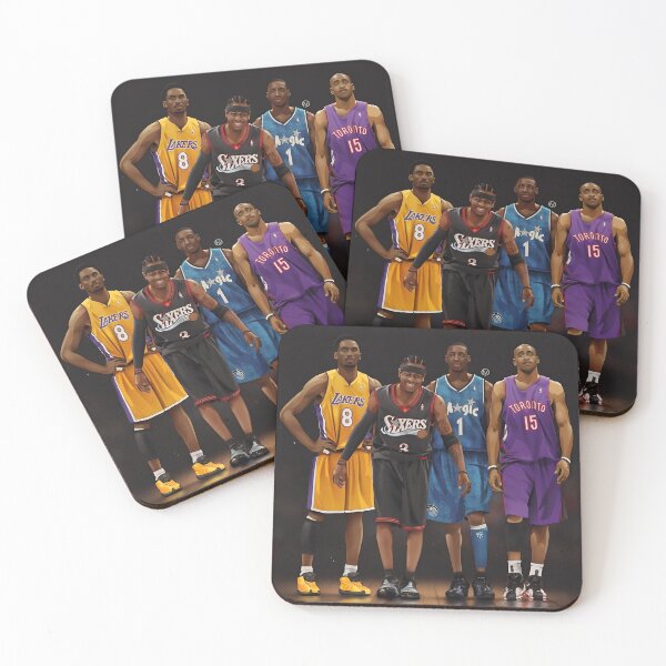 Item preview, 2000s hall of fame Basketball legends lebron Vince Carter Tracy Kobe Iverson Durant Wade designed and sold by purplehaze8915.