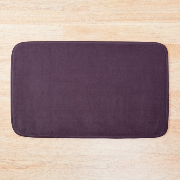 Item preview, Deep Purple Textured Minimalist | Rich Plum Solid Colour Digital Art designed and sold by Midnight Veil Designs.