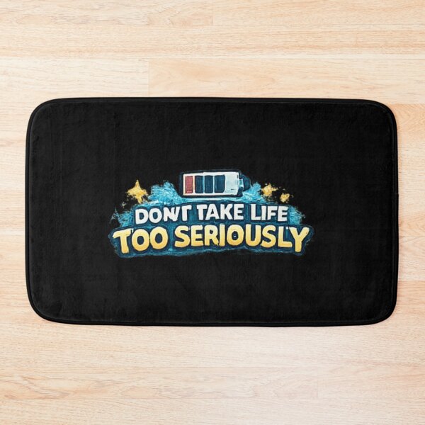 Item preview, Dont Take Life Too Seriously Funny Quote designed and sold by Hobby-up.