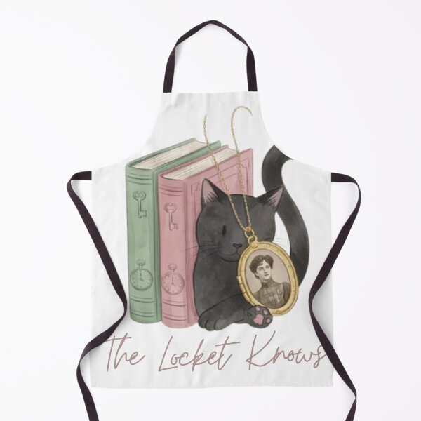 Item preview, The Locket Knows | Vintage Locket Cat Victorian Mystery T-Shirt designed and sold by kosimazaki.