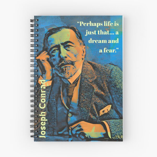 Item preview, Joseph Conrad quote: “Perhaps life is just that... a dream and  fear.” designed and sold by artbleed.