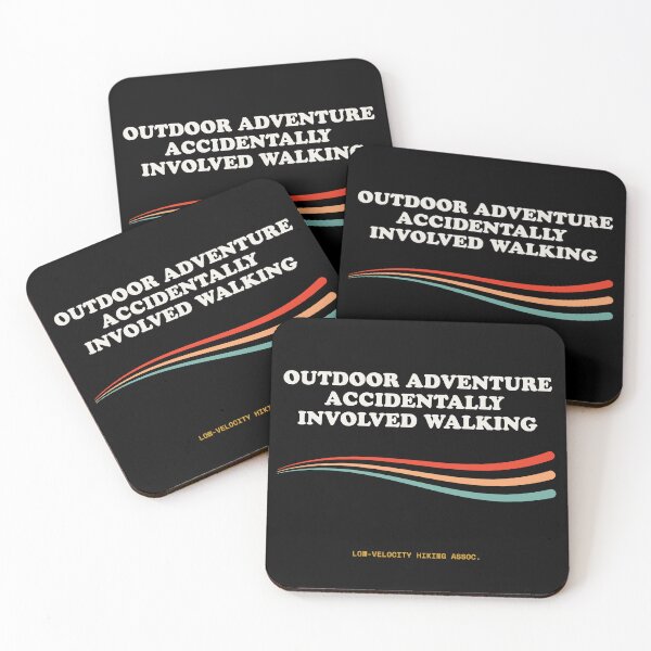 Item preview, Outdoor Adventure Accidentally Involved Walking Ironic Trail Joke Retro designed and sold by SlothcoreVibes.