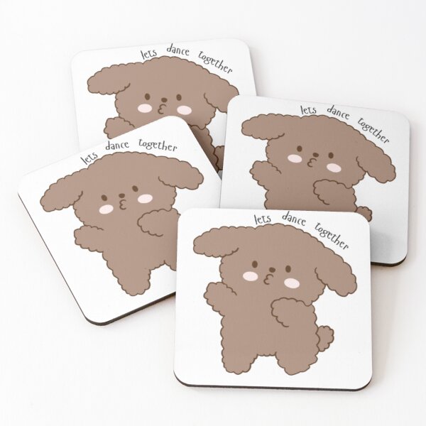 Item preview, Lets Dance Together Kawaii Poodle Shirt | Cute Dancing Dog Tee | Gift for Dog Lover designed and sold by SOLIORA  ATELIER.