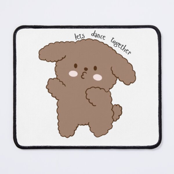 Item preview, Lets Dance Together Kawaii Poodle Shirt | Cute Dancing Dog Tee | Gift for Dog Lover designed and sold by SOLIORA ATELIER.