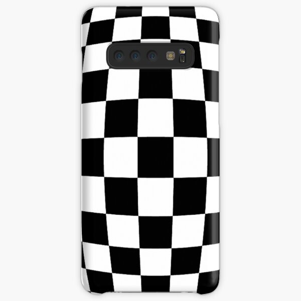 #black, #white, #chess, #checkered, #pattern, #flag, #board, #abstract, #chessboard, #checker, #square Samsung Galaxy Snap Case