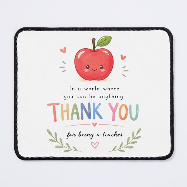 Item preview, Cute Thank You Apple Graphic designed and sold by HaGuu.