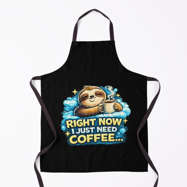 Item preview, Need Coffee Right Now Sleepy Sloth designed and sold by Hobby-up.