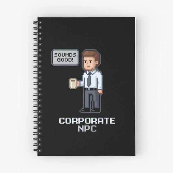 Item preview, Corporate NPC Sounds Good Pixel Art Graphic designed and sold by Fenay Designs.