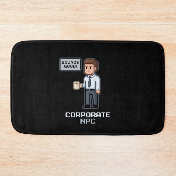 Item preview, Corporate NPC Sounds Good Pixel Art Graphic designed and sold by Fenay Designs.