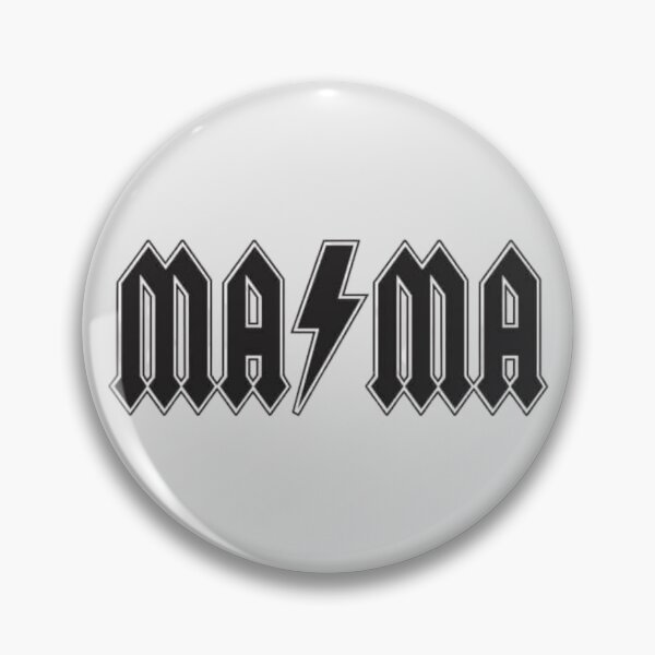 Artikelvorschau, Mama Rock Band Lightning Bolt Heavy Metal Stil entworfen und verkauft von Siriusvibes.