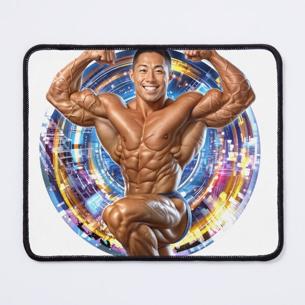 Item preview, Sticker - Decal - Digital Titan – Futuristic Physique #23 designed and sold by ForeverPrintsOK.