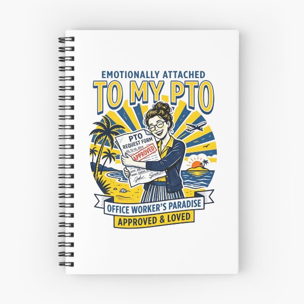 Item preview, Emotionally Attached To My PTO Office Workers Paradise Pop Art designed and sold by Fenay Designs.