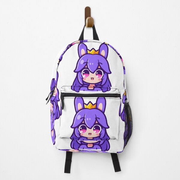 Item preview, Wemmbu Cute Purple Bunny Princess Chibi Art designed and sold by ExploreAura Studio.