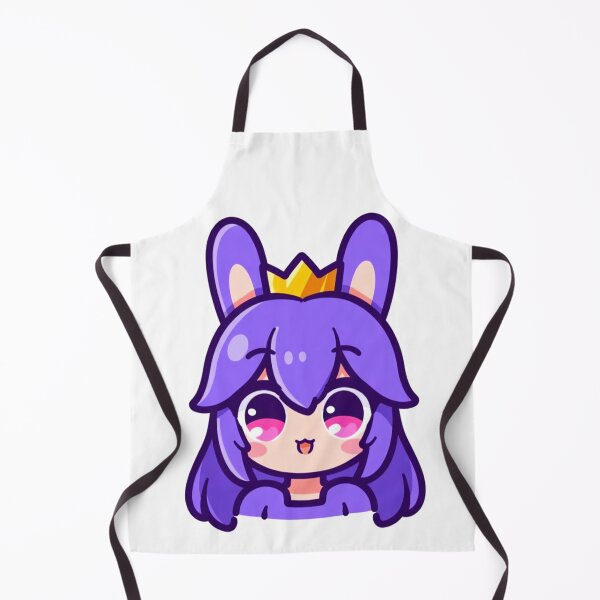 Item preview, Wemmbu Cute Purple Bunny Princess Chibi Art designed and sold by ExploreAura Studio.