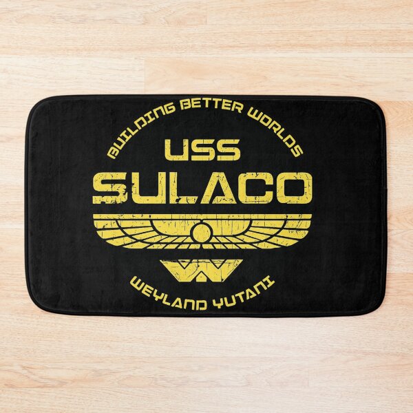 Item preview, USS Sulaco Weyland Yutani Retro Sci Fi Spacecraft Design designed and sold by ZEtexaxe.